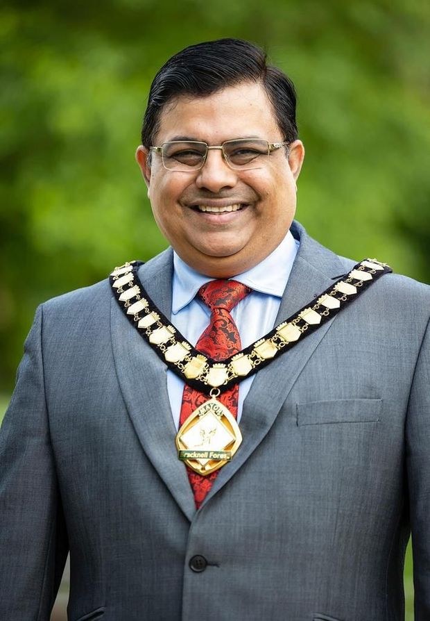 Ankur Shiv Bhandari as Mayor of Bracknell Forest