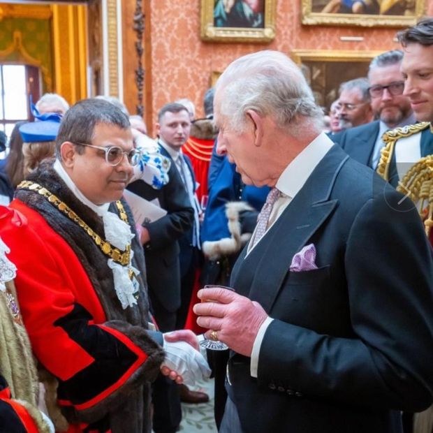 With His Majesty King Charles III